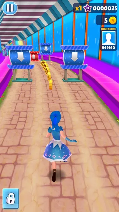 Princess Run 3D -Subway Runner Screenshots