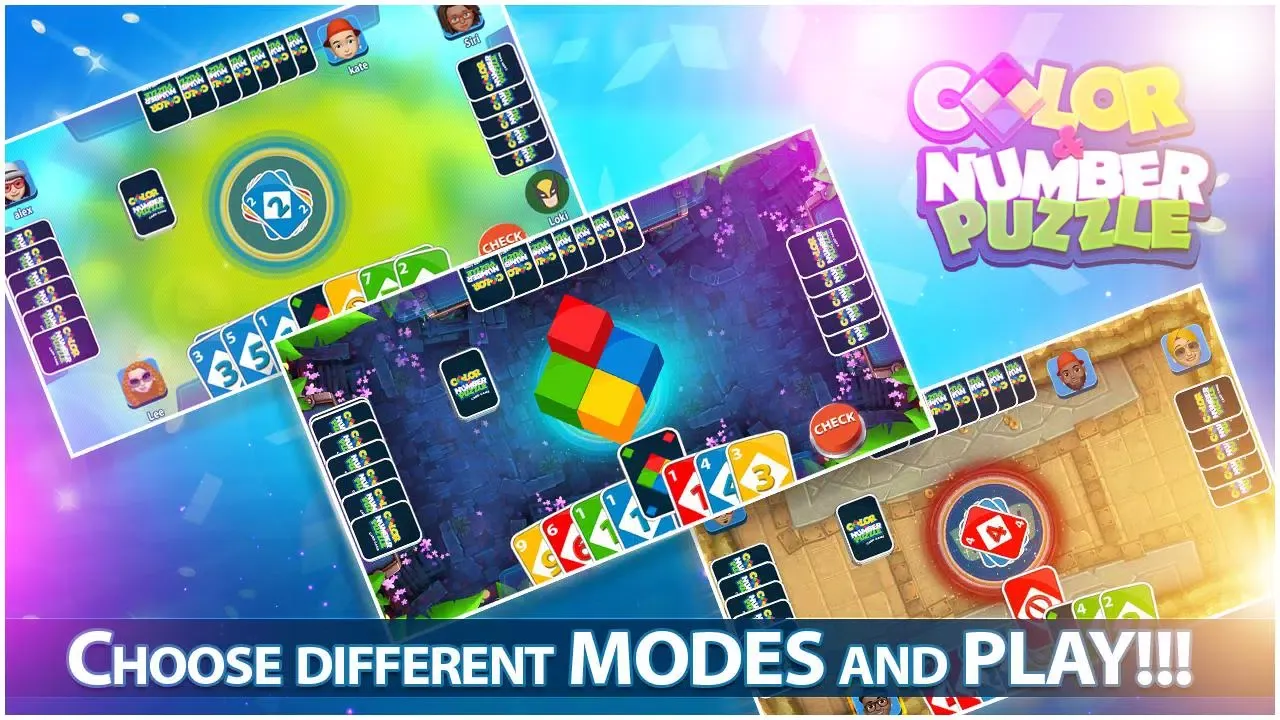 Screenshot di Color & Number - Card Game