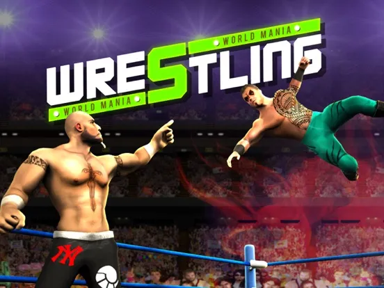 Wrestling World Mania iPad 应用截图