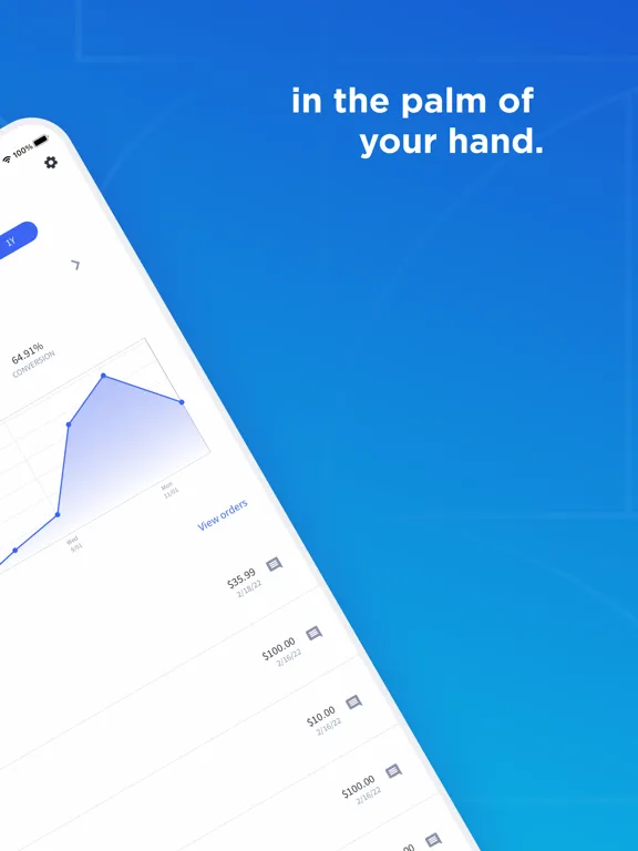 Zrzuty ekranu BigCommerce iPad 