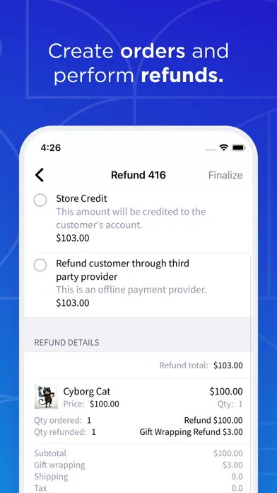 Zrzuty ekranu BigCommerce