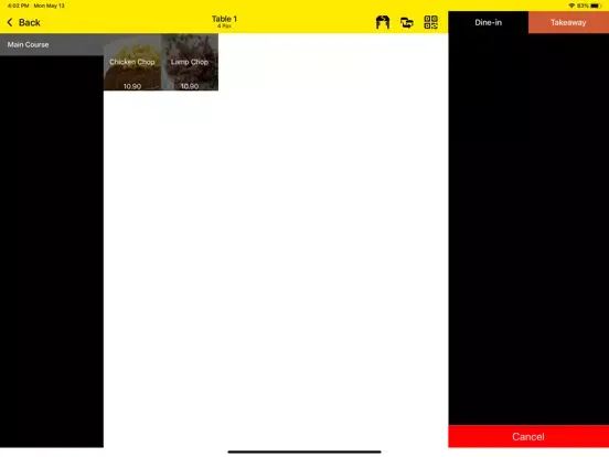 Capturas de pantalla de POSERVA iPad 