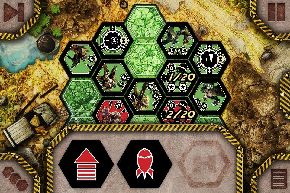 Neuroshima Hex Puzzle 스크린샷