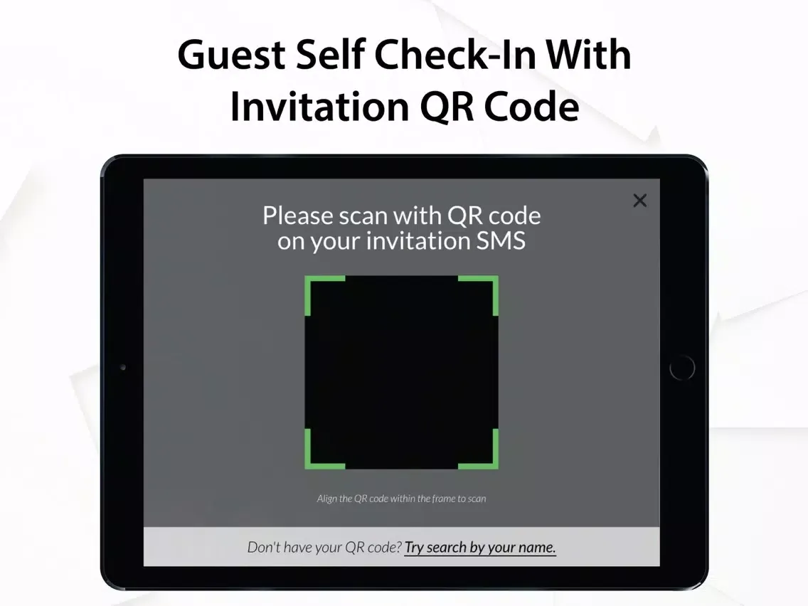 thebigday Event Self Checkin iPad  Screenshots