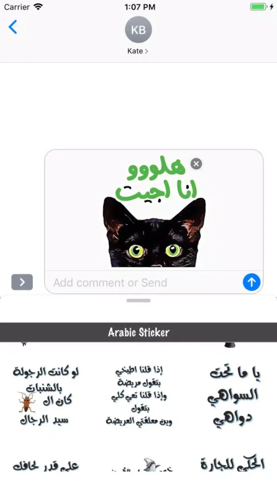ملصقات مضحكة - Funny Stickers スクリーンショット