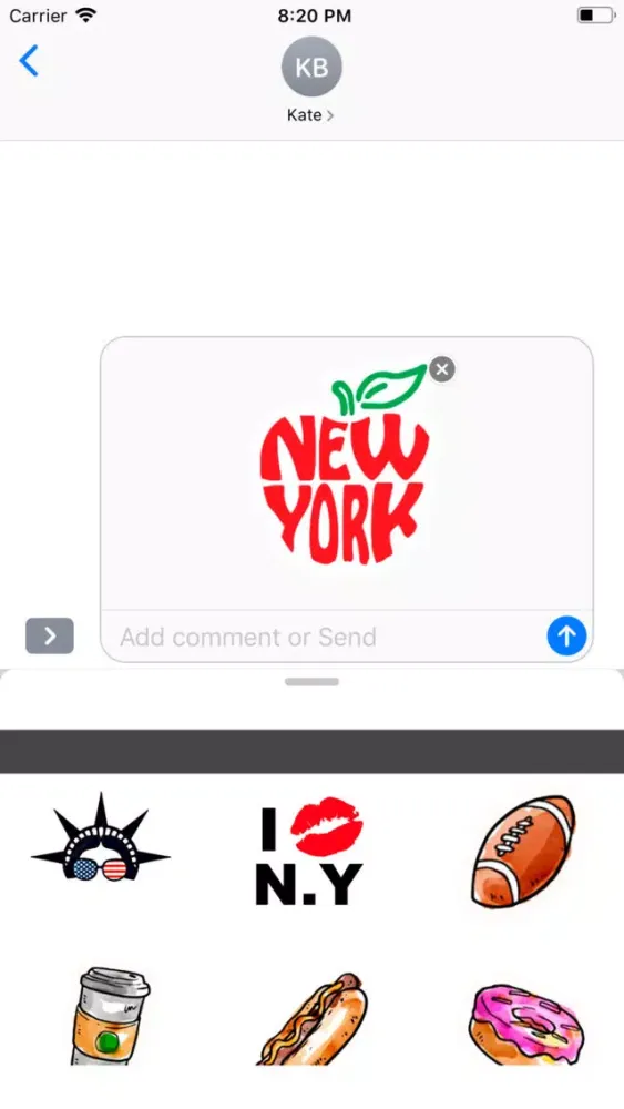 New York City Sticker Ekran Görüntüleri