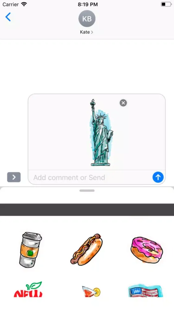 New York City Sticker Ekran Görüntüleri