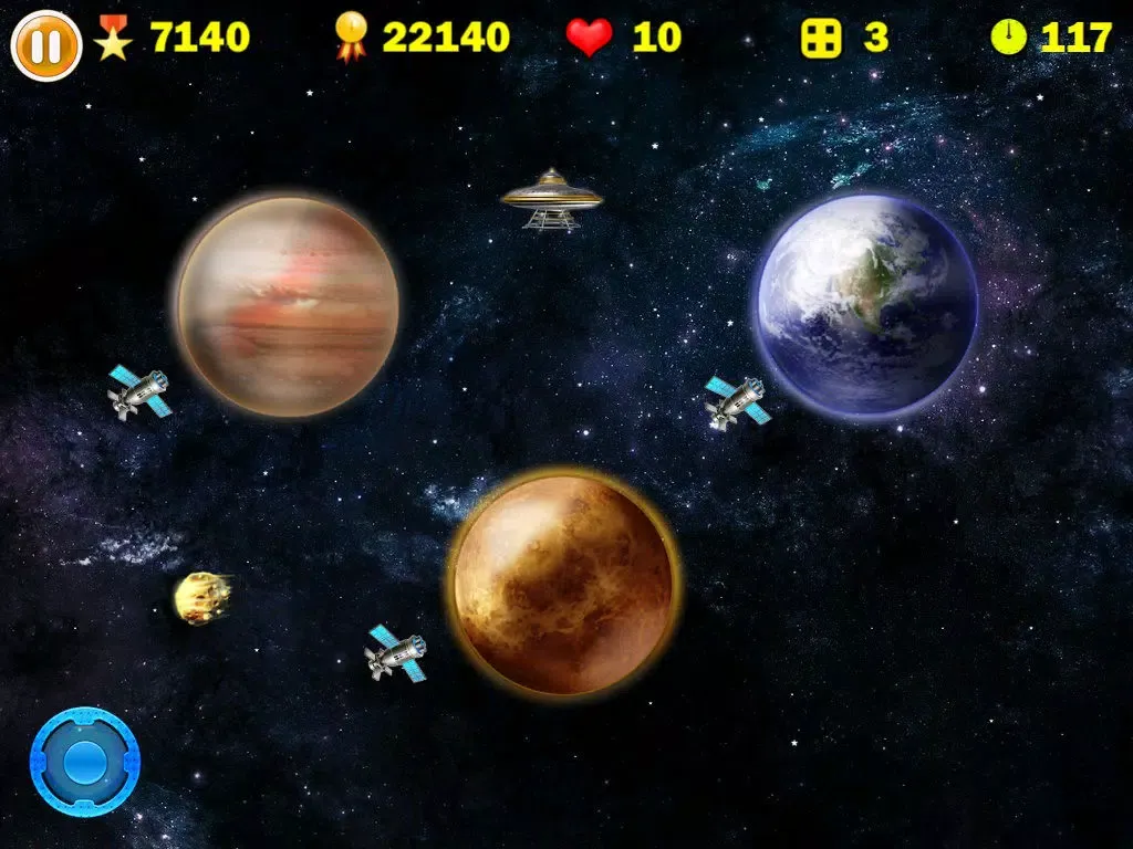 Satellite Rush iPad  Screenshots