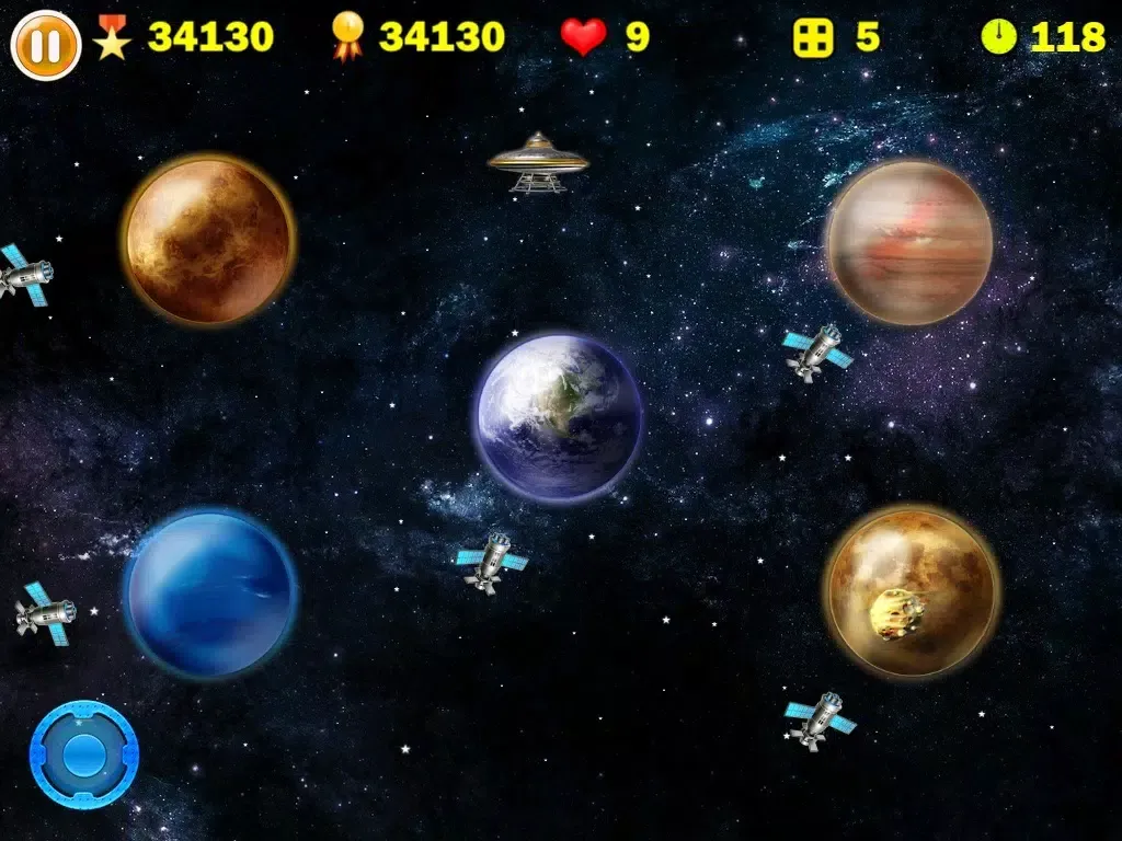 Satellite Rush iPad  Screenshots