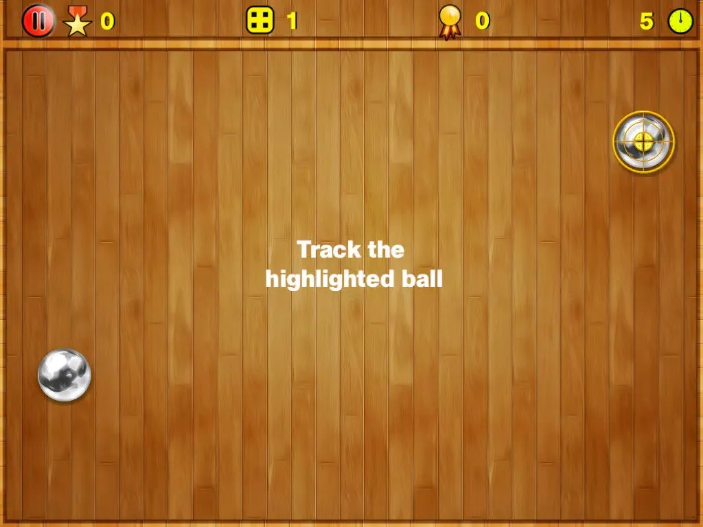 Tangkapan layar Track Balls iPad 