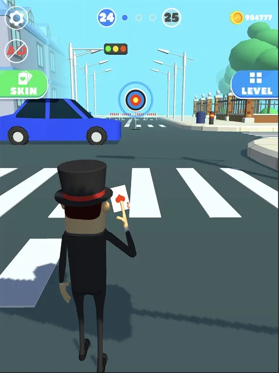 Screenshot di Card Throwing! iPad 