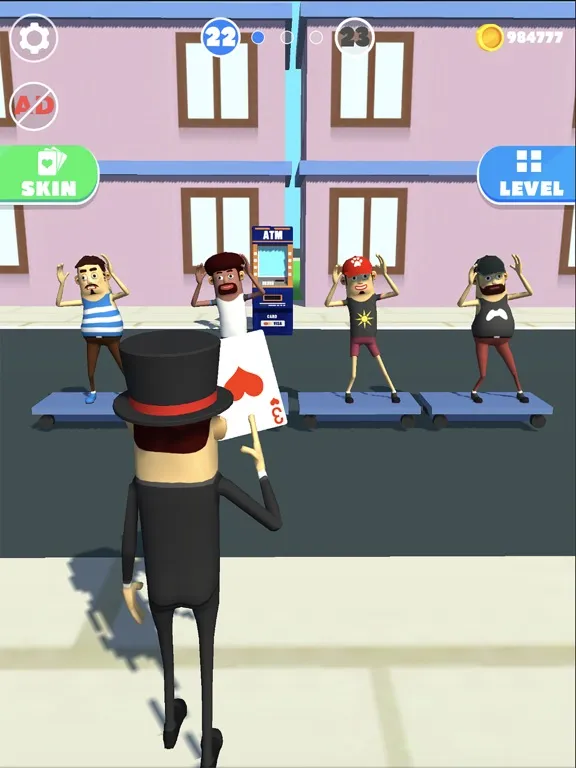 Screenshot di Card Throwing! iPad 