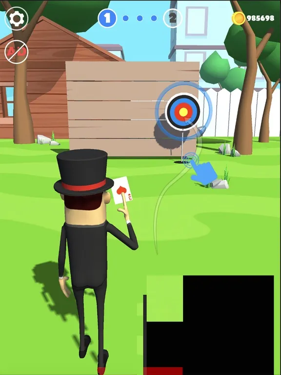 Screenshot di Card Throwing! iPad 