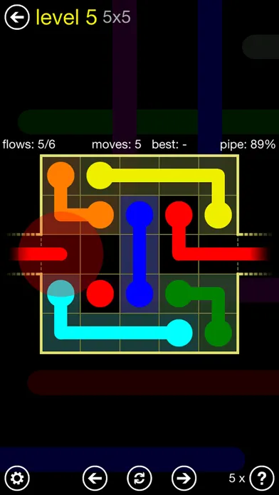 Flow Free: Warps应用截图