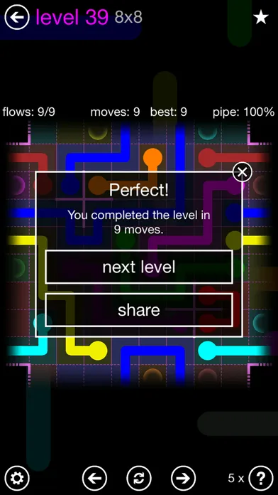 Flow Free: Warps应用截图