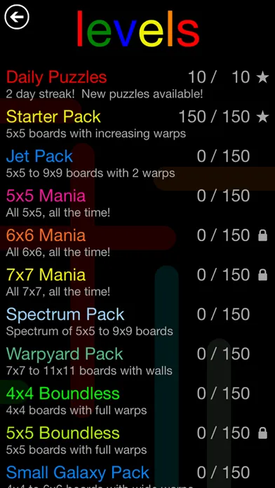Flow Free: Warps应用截图