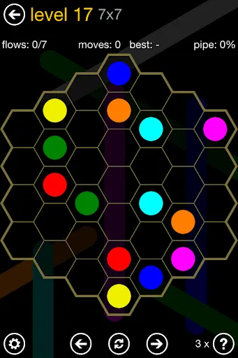 Скриншоты Flow Free: Hexes