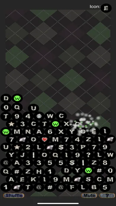 Zrzuty ekranu Diamond Letters Slot E
