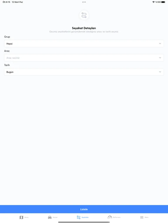 Скриншоты Biges365 Mobil Takip iPad 