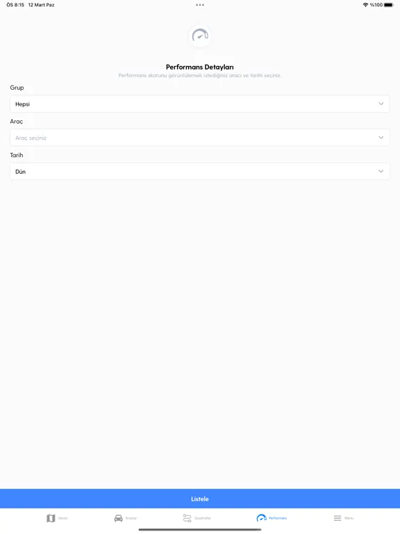 Скриншоты Biges365 Mobil Takip iPad 
