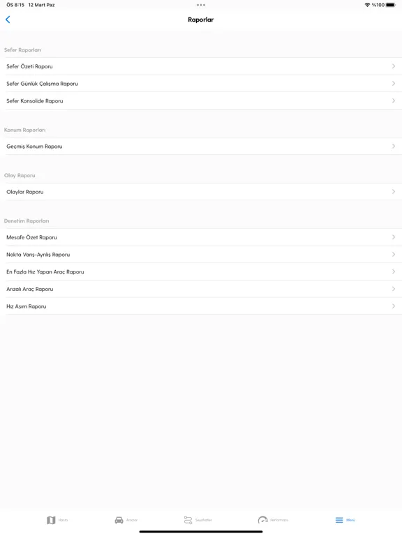 Скриншоты Biges365 Mobil Takip iPad 