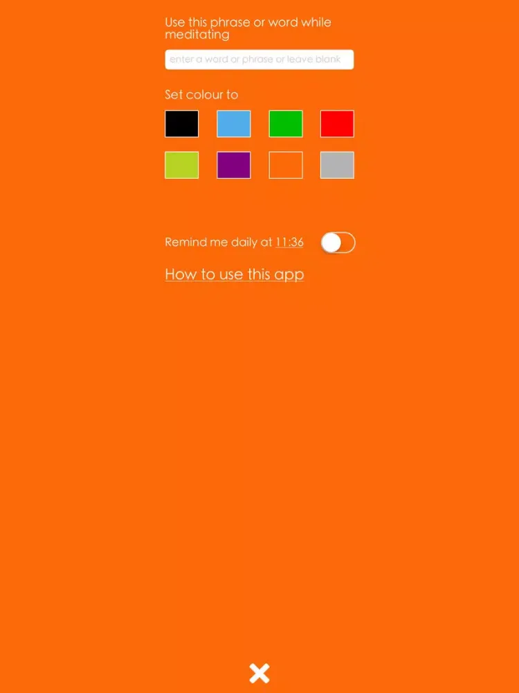 Capturas de tela do Every Breath - Meditation made simple iPad 
