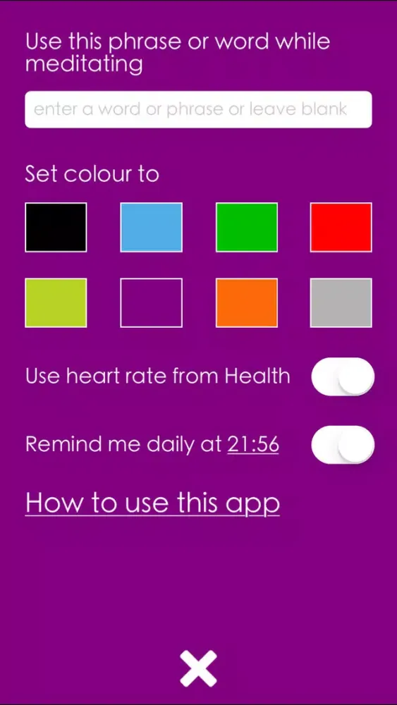Capturas de tela do Every Breath - Meditation made simple