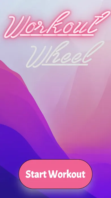 Workout Wheel应用截图
