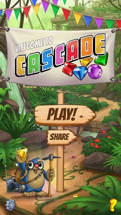 ภาพหน้าจอของ Cascade Gem & Jewel Adventure