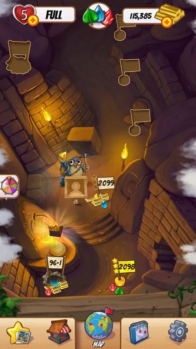 ภาพหน้าจอของ Cascade Gem & Jewel Adventure