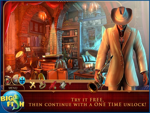Cadenza: Music, Betrayal, and Death HD - A Hidden Object Detective Adventure iPad  Screenshots