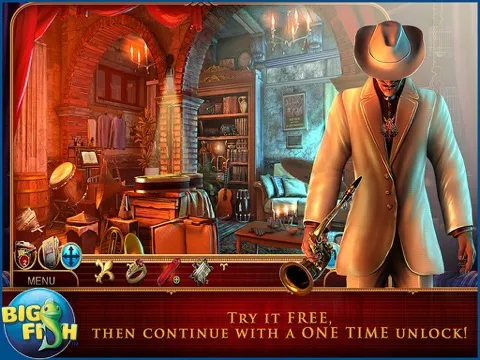 ภาพหน้าจอของ Cadenza: Music, Betrayal, and Death HD - A Hidden Object Detective Adventure iPad 