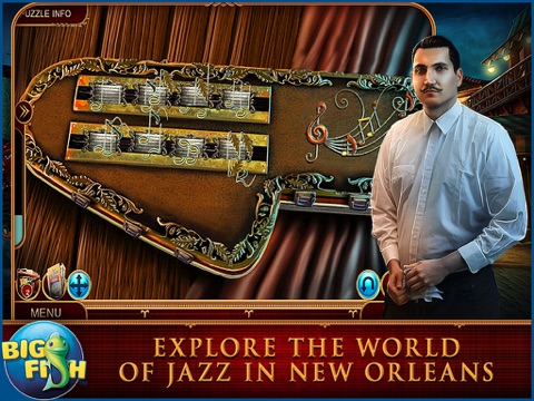 Cadenza: Music, Betrayal, and Death HD - A Hidden Object Detective Adventure iPad  Screenshots