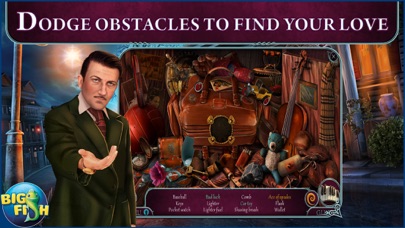 Tangkapan skrin Cadenza: The Kiss of Death - A Mystery Hidden Object Game