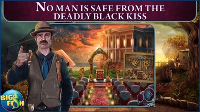 Tangkapan skrin Cadenza: The Kiss of Death - A Mystery Hidden Object Game