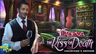 Tangkapan skrin Cadenza: The Kiss of Death - A Mystery Hidden Object Game