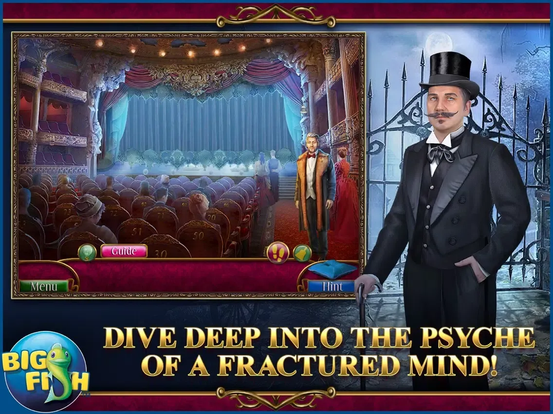 Danse Macabre: Lethal Letters - A Mystery Hidden Object Game (Full) iPad  स्क्रीनशॉट