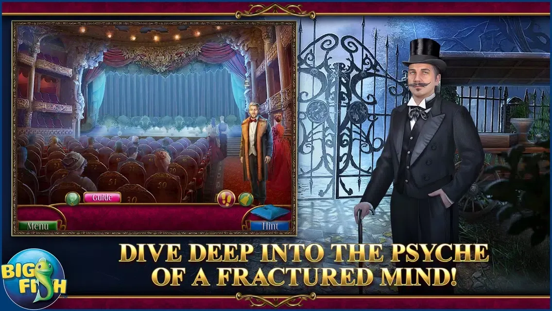 Danse Macabre: Lethal Letters - A Mystery Hidden Object Game (Full) स्क्रीनशॉट