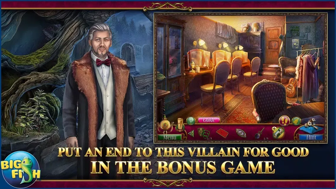 Danse Macabre: Lethal Letters - A Mystery Hidden Object Game (Full) स्क्रीनशॉट