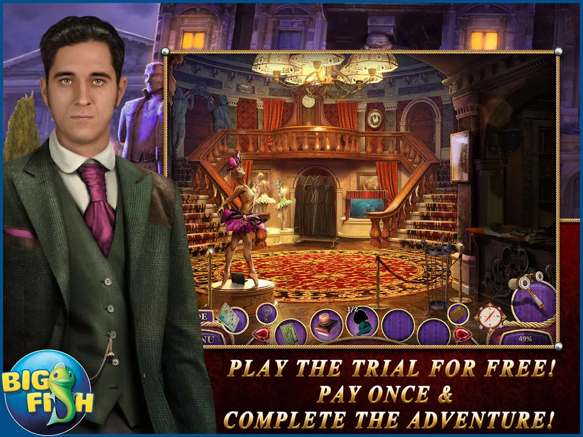 Danse Macabre: Ominous Obsession - Hidden Objects iPad  Screenshots