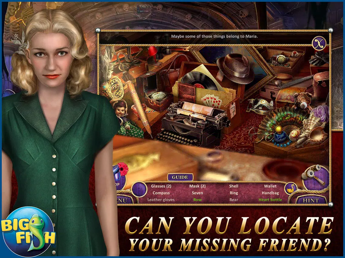 Danse Macabre: Ominous Obsession - Hidden Objects iPad  Screenshots