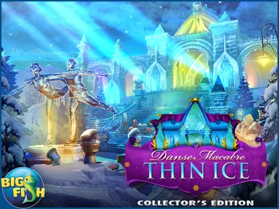 Screenshot di Danse Macabre: Thin Ice - A Mystery Hidden Object Game iPad 