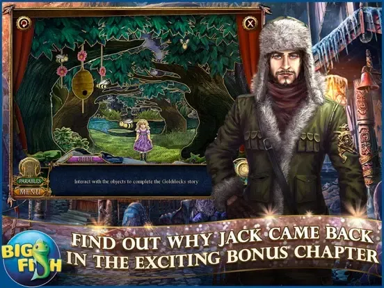 Captures d'écran de Dark Parables: Goldilocks and Fallen Star (Full) iPad 