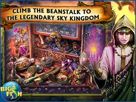 Dark Parables: Jack and the Sky Kingdom HD - A Hidden Object Fairy Tale iPad 应用截图