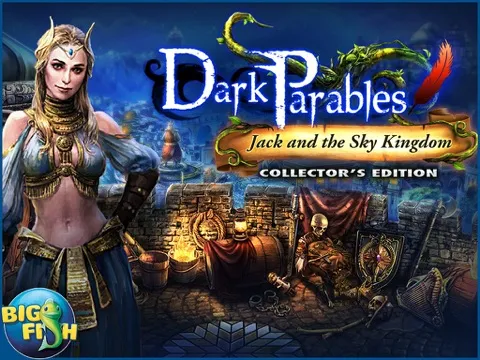Dark Parables: Jack and the Sky Kingdom HD - A Hidden Object Fairy Tale iPad 应用截图