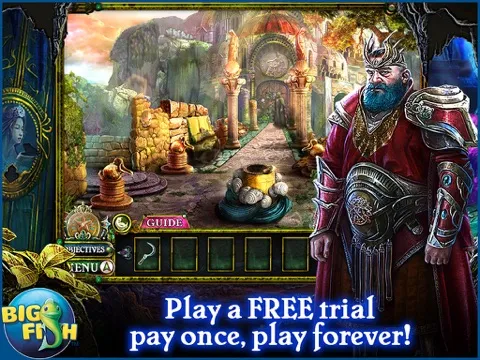 Dark Parables: The Little Mermaid and the Purple Tide Collector's Edition HD iPad  Screenshots