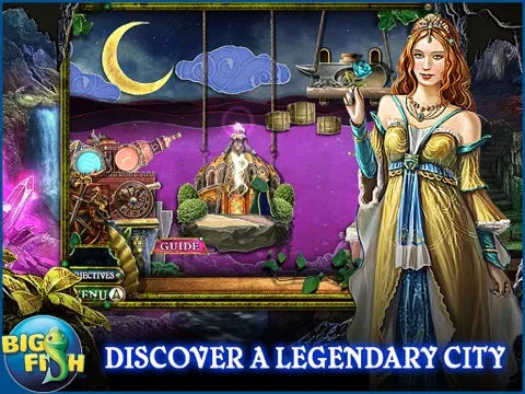 Dark Parables: The Little Mermaid and the Purple Tide Collector's Edition HD iPad  Screenshots