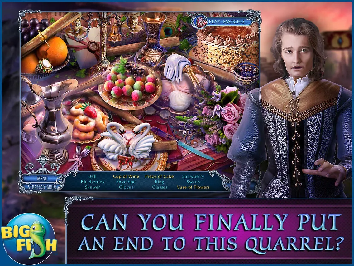 Dark Romance: Romeo and Juliet - Hidden Objects iPad  Screenshots