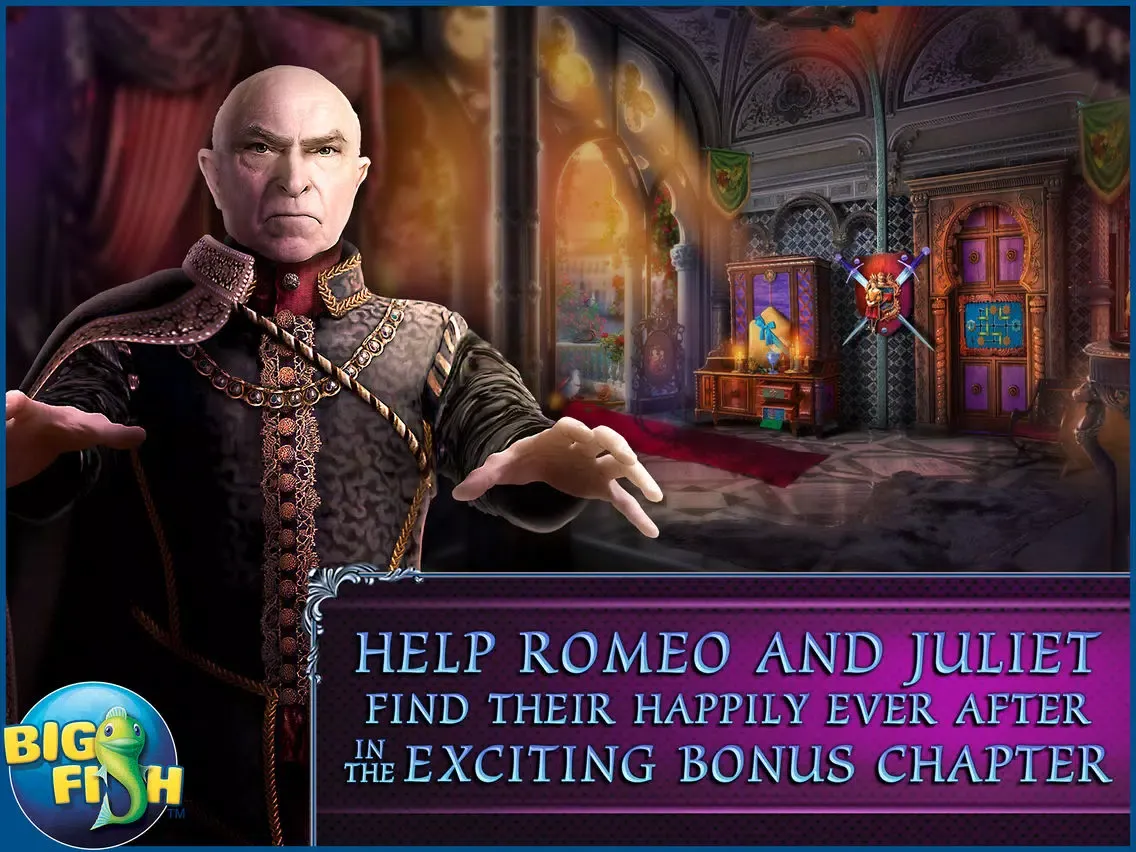 Dark Romance: Romeo and Juliet - Hidden Objects iPad  Screenshots