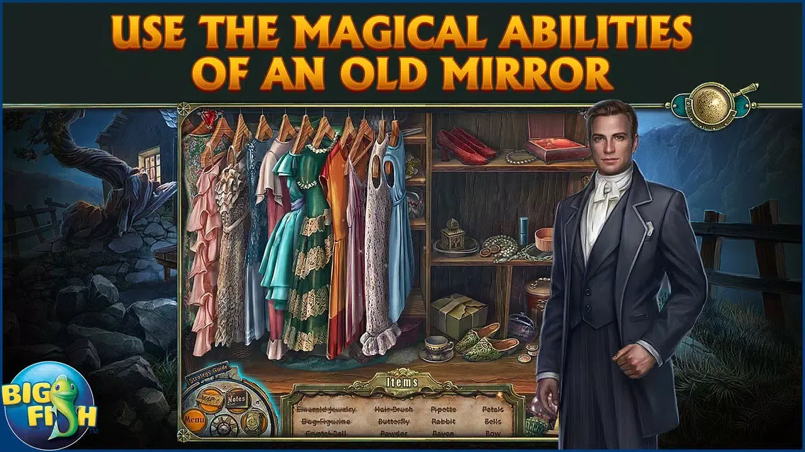 Dark Tales: Edgar Allan Poe’s The Mystery of Marie Roget - A Hidden Object Mystery應用截圖